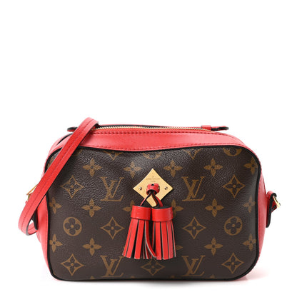 Monogram Saintonge Coquelicot Handbag