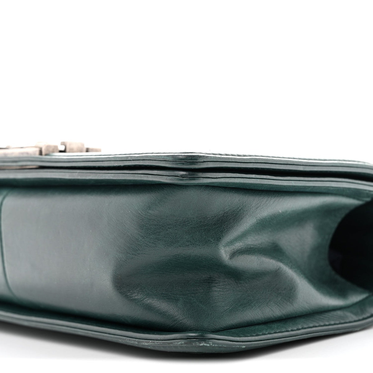 Medium Calfskin Flap Shoulder Bag - Green