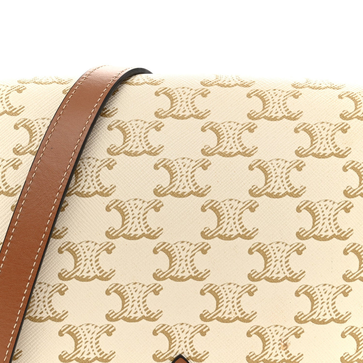 Medium Canvas Handbag - White