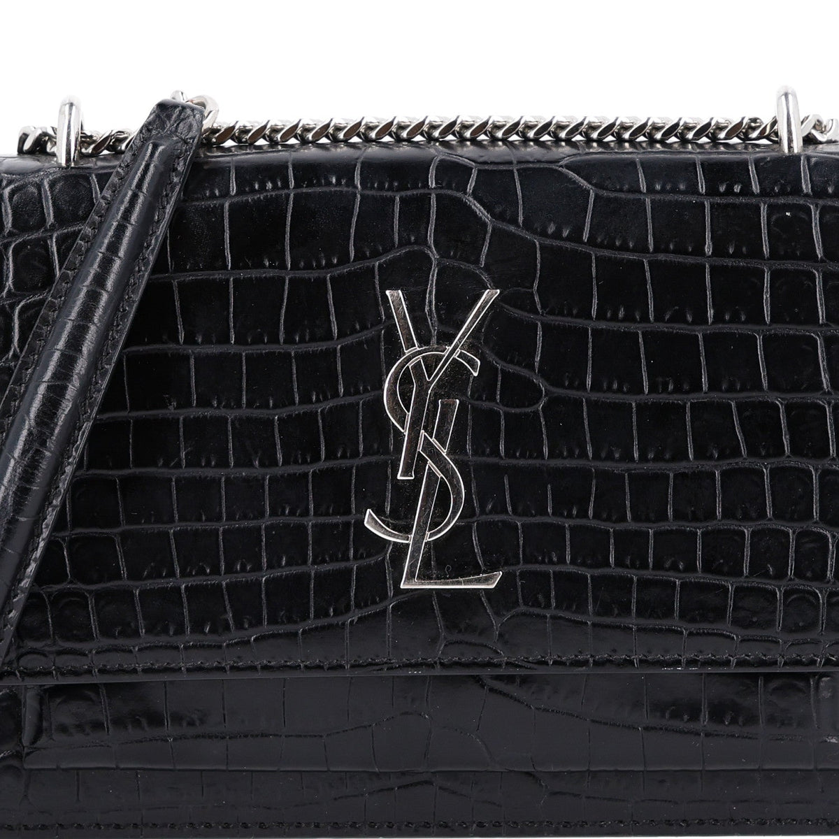 Calfskin Wallet Bag - Black