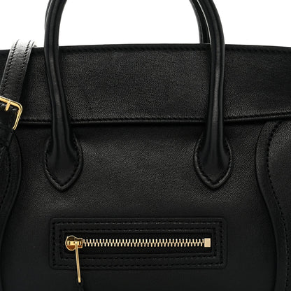 Lambskin Travel Bag - Black