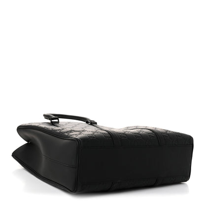 Calfskin Tote Bag - Black