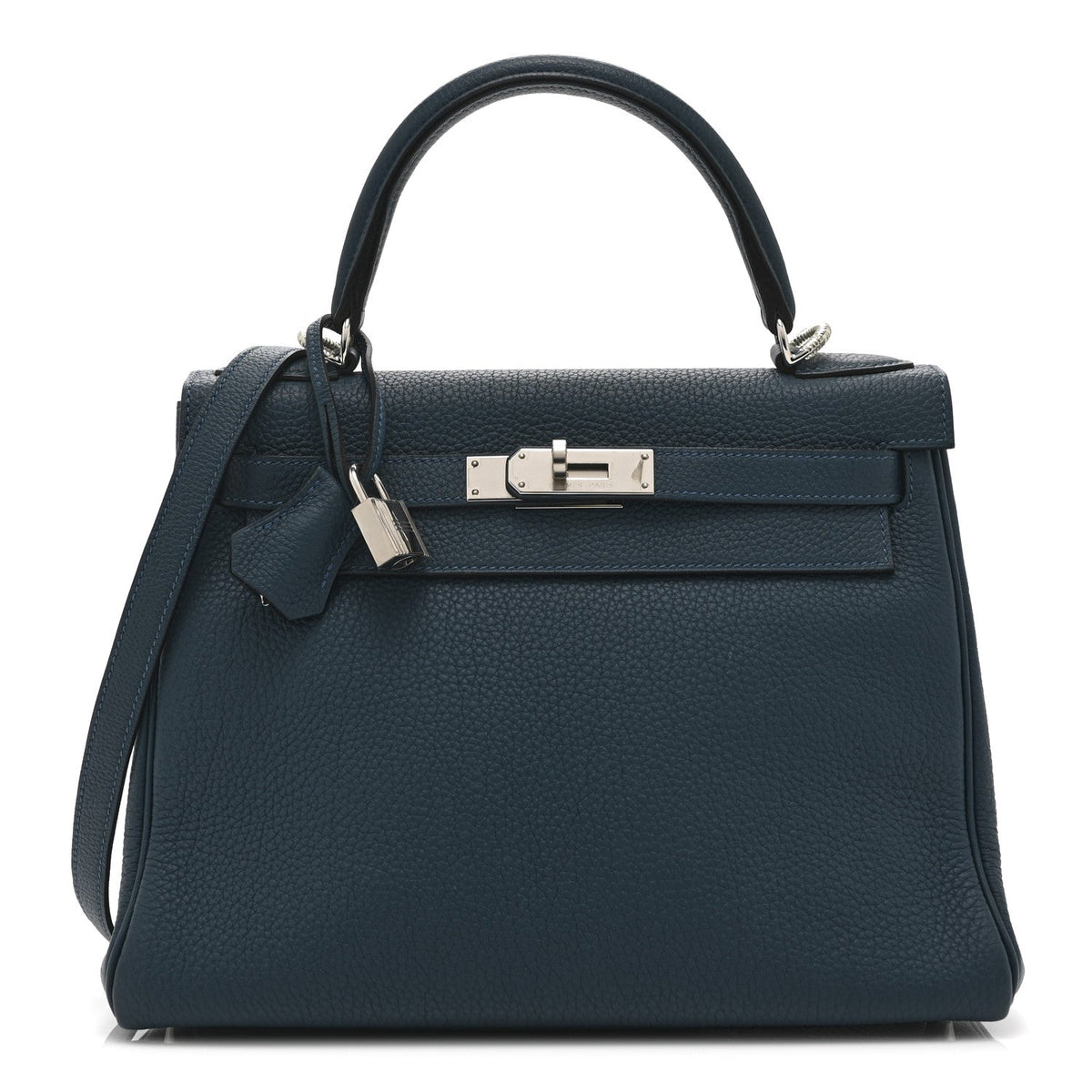 Togo Kelly Retourne 28 Colvert Handbag