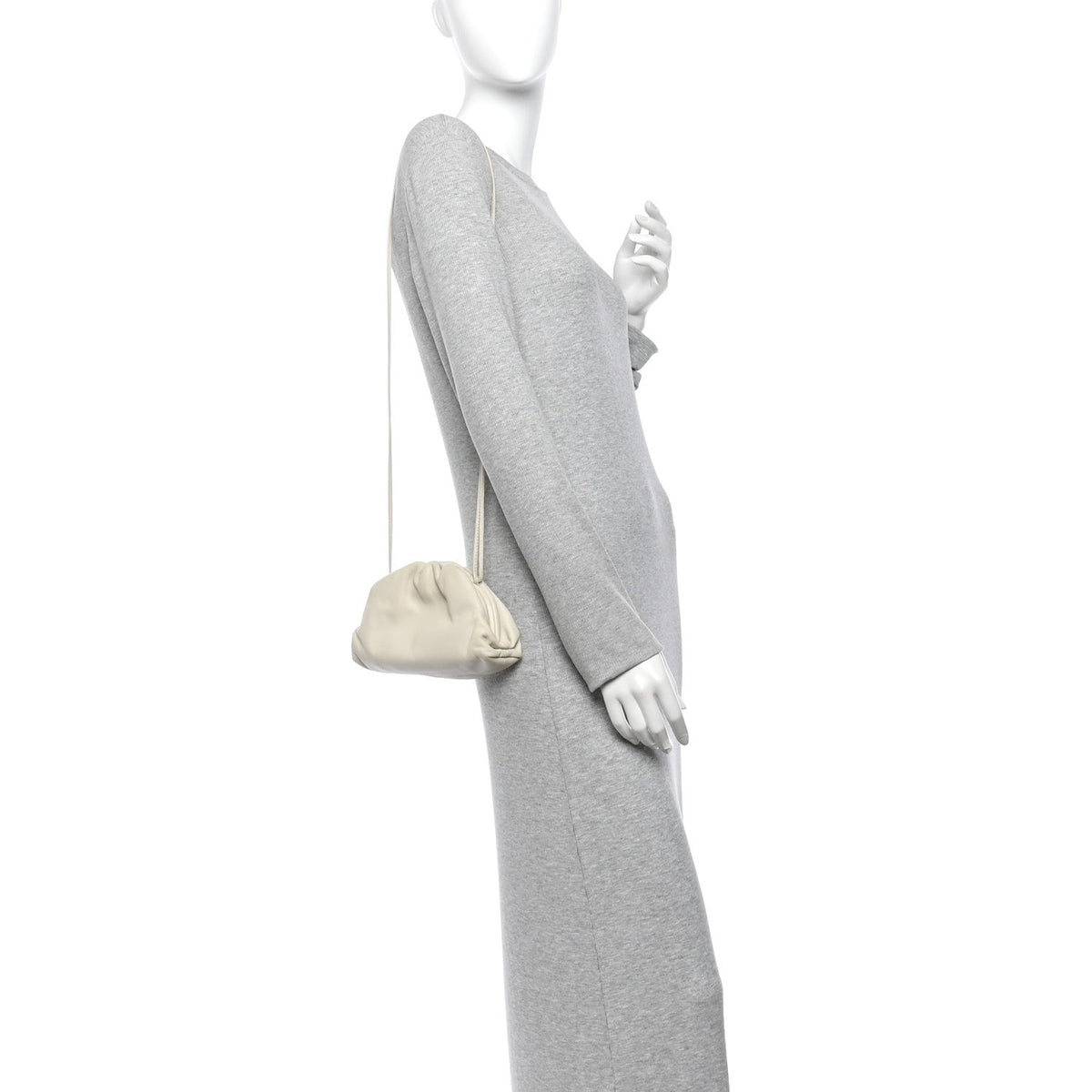 Mini Calfskin Pouch - Plaster