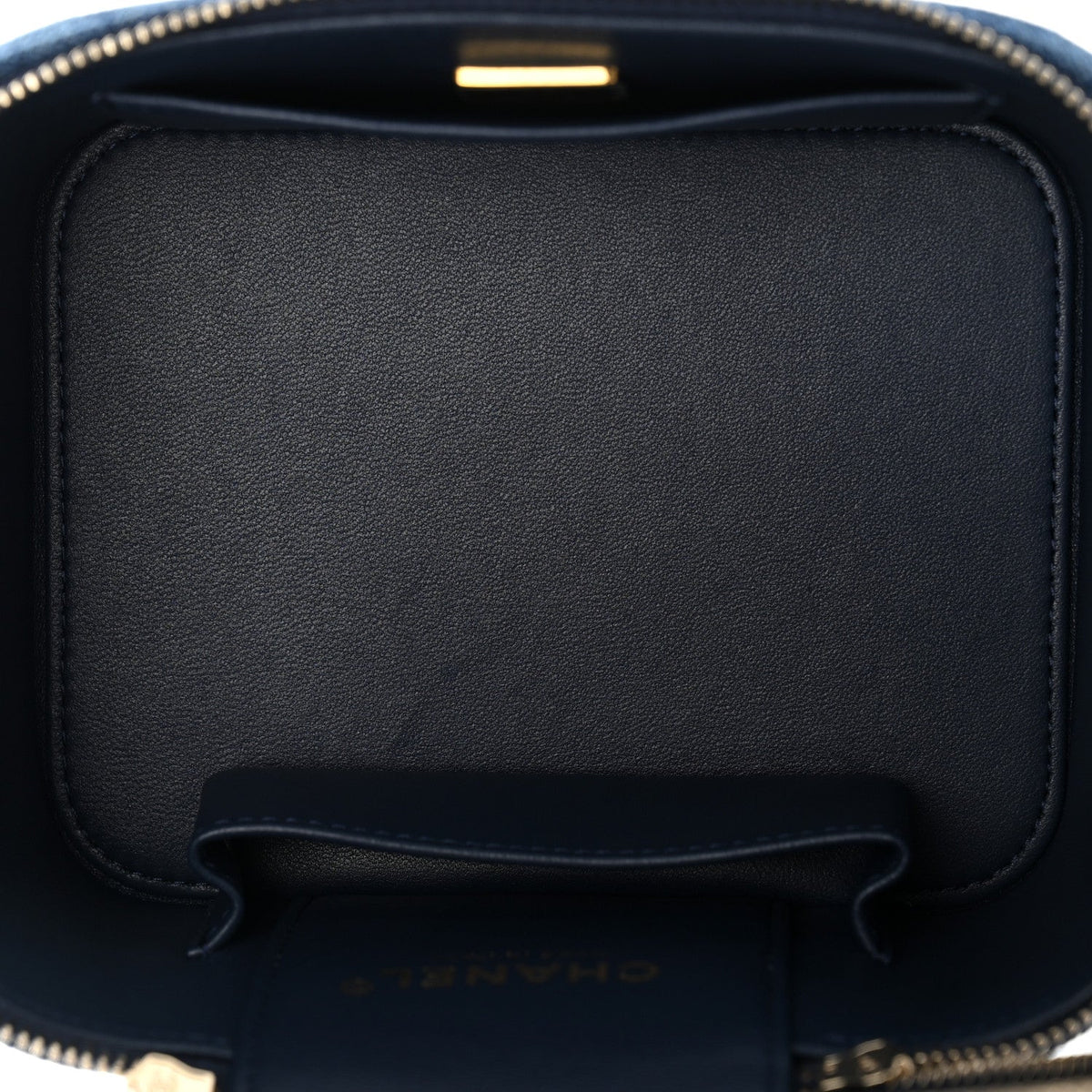 Mini Quilted Handbag - Blue