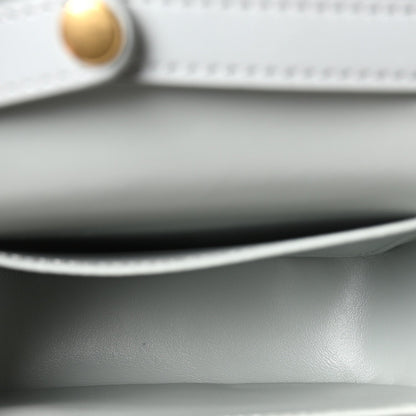 Mini Calfskin Handbag - Blue