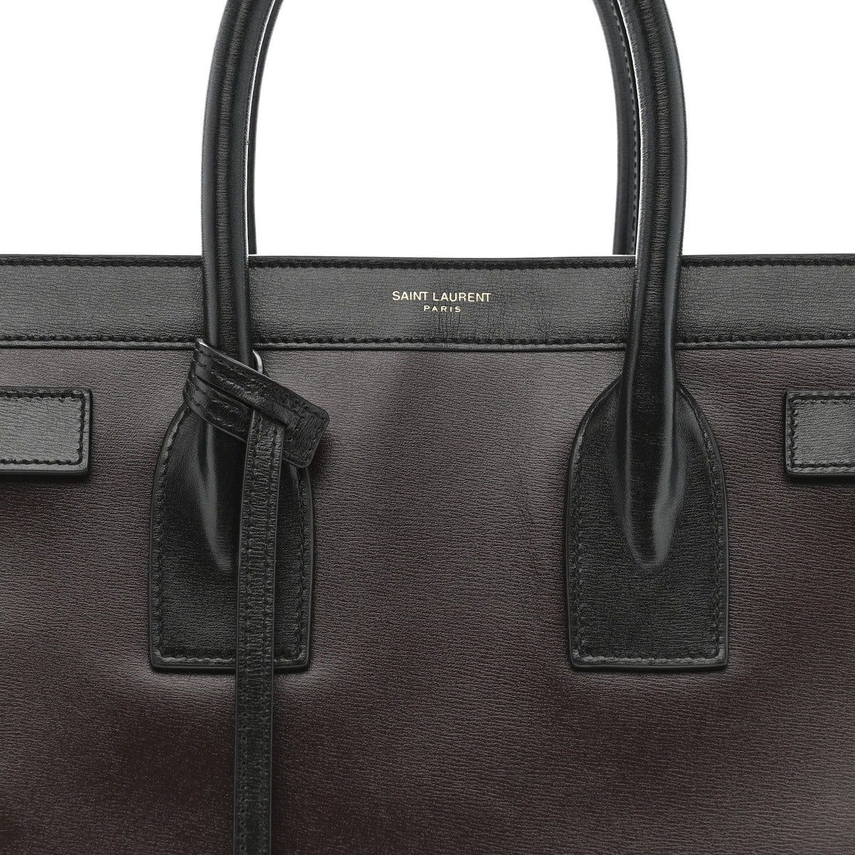 Small Calfskin Handbag - Black