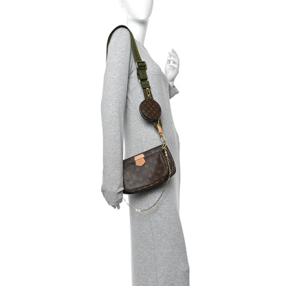 Monogram Multi Pochette Accessories Kaki Handbag