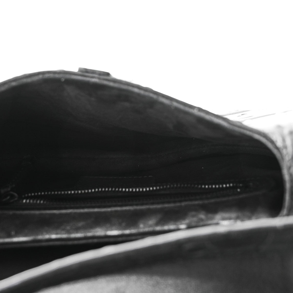 Calfskin Handbag - Black