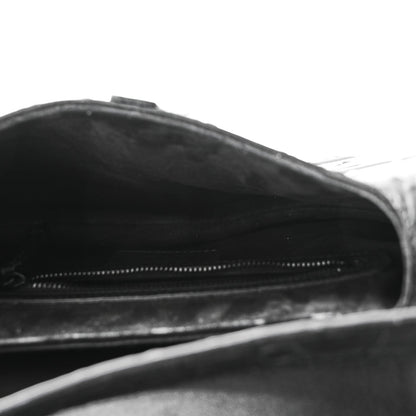 Calfskin Handbag - Black