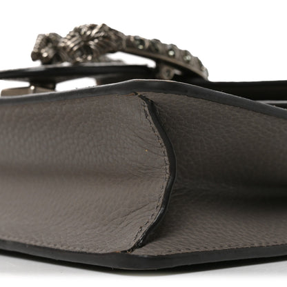Mini Calfskin Shoulder Bag - Grey