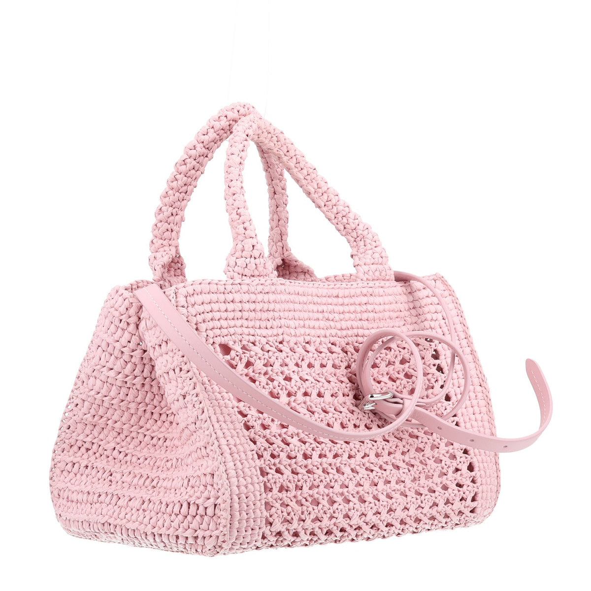 Fabric Tote Bag - Pink