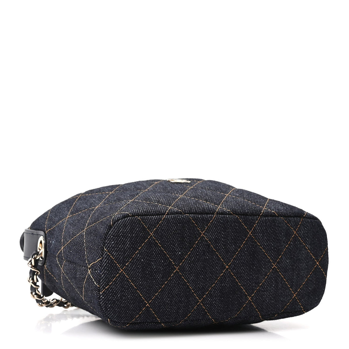 Quilted Hobo Bag - Blue