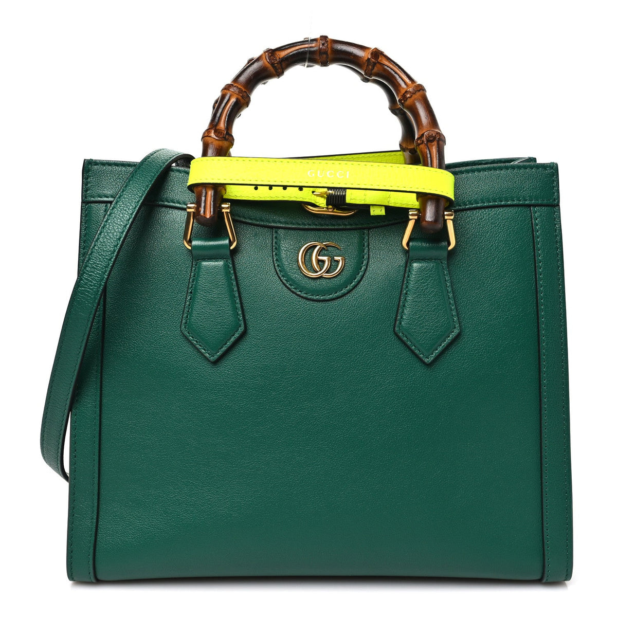 Small Calfskin Tote Bag - Green