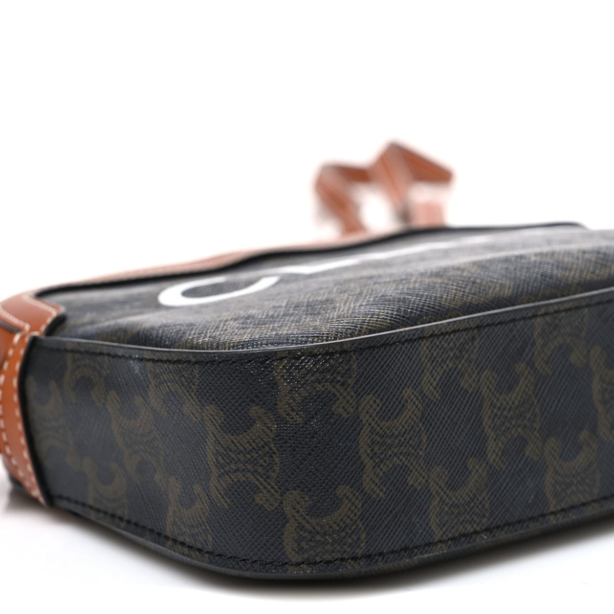 Small Canvas Crossbody Bag - Tan