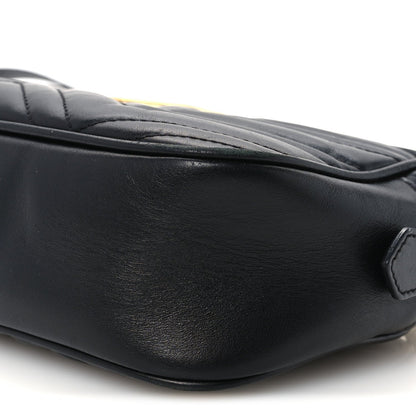 Small Calfskin Shoulder Bag - Black