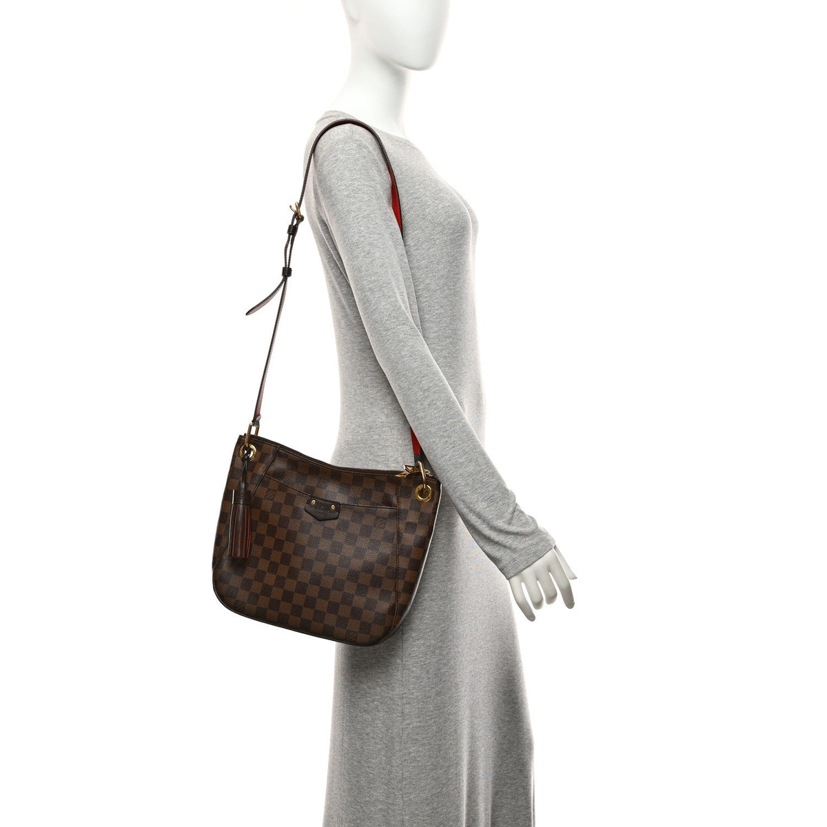 Damier Ebene South Bank Besace Handbag