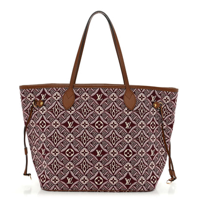 Jacquard Since 1854 Neverfull Mm Bordeau Handbag