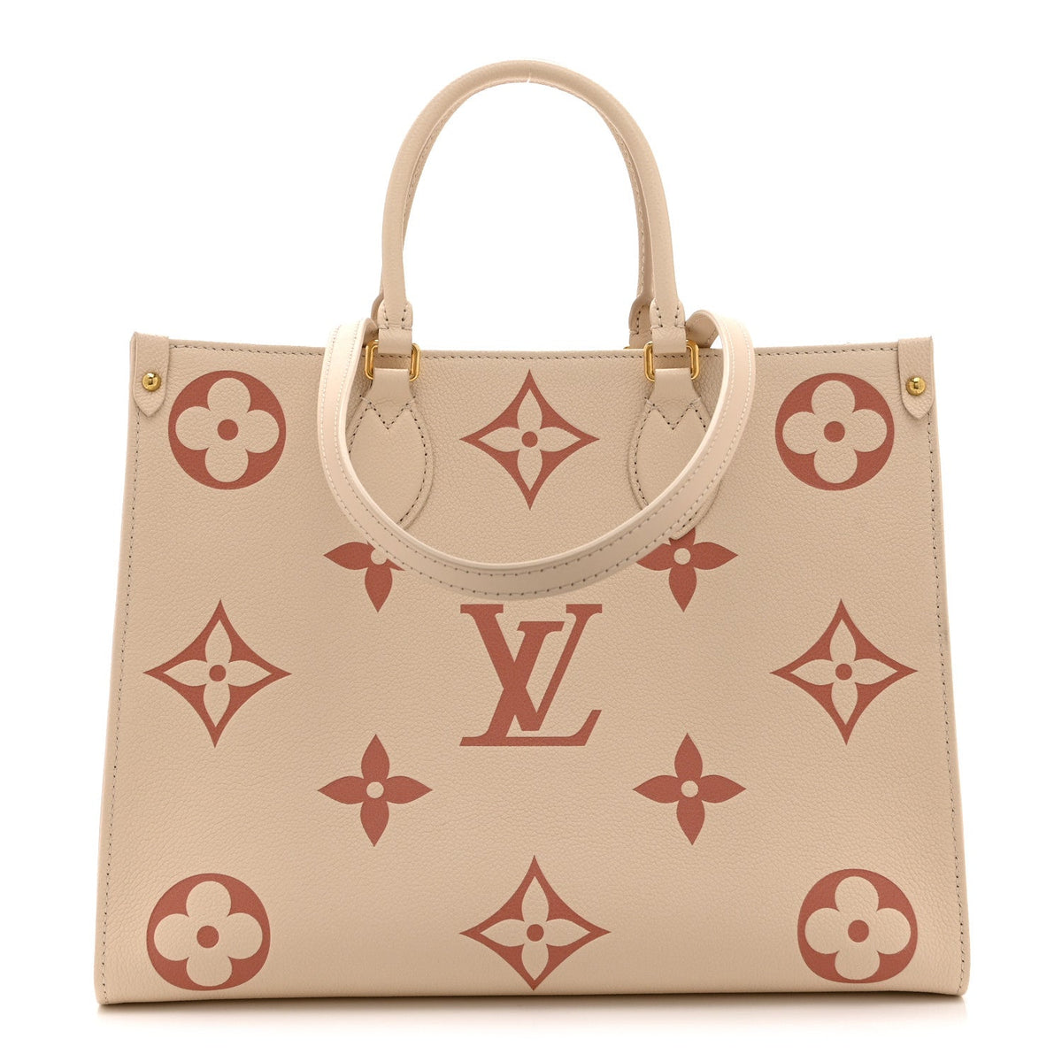 Empreinte Monogram Giant Onthego Mm Crem Handbag