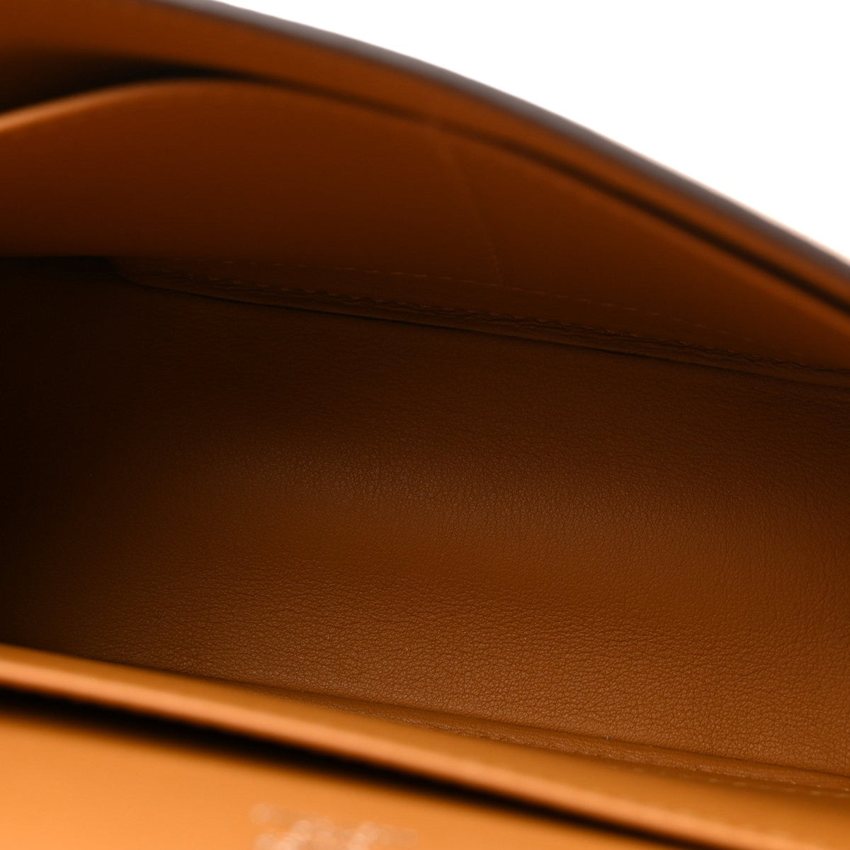 Chevre Mysore Geta Caramel Handbag