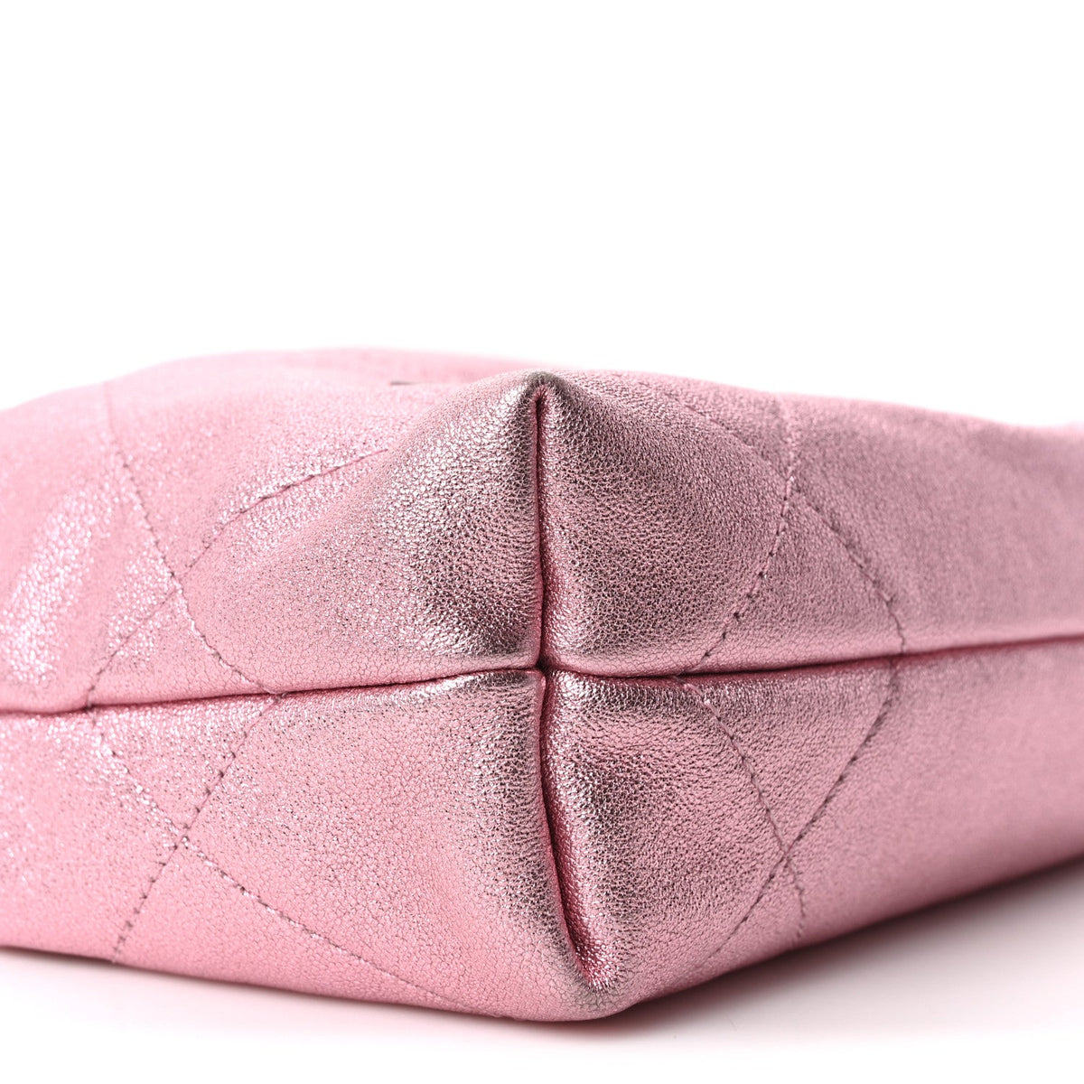 Mini Quilted Lambskin Handbag - Red