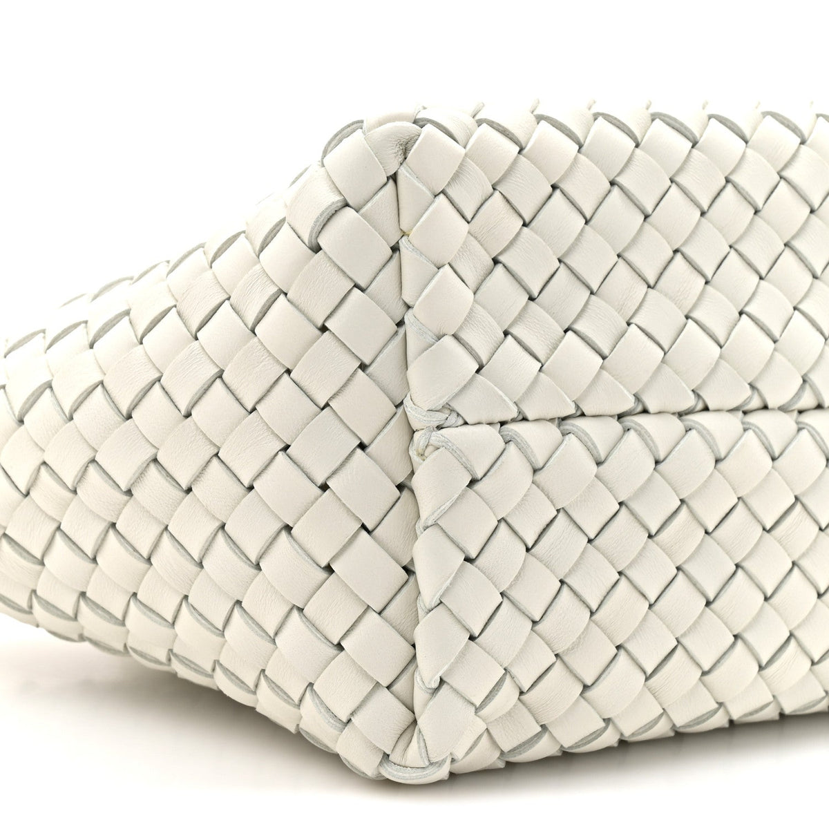 Mini Nappa Handbag - White