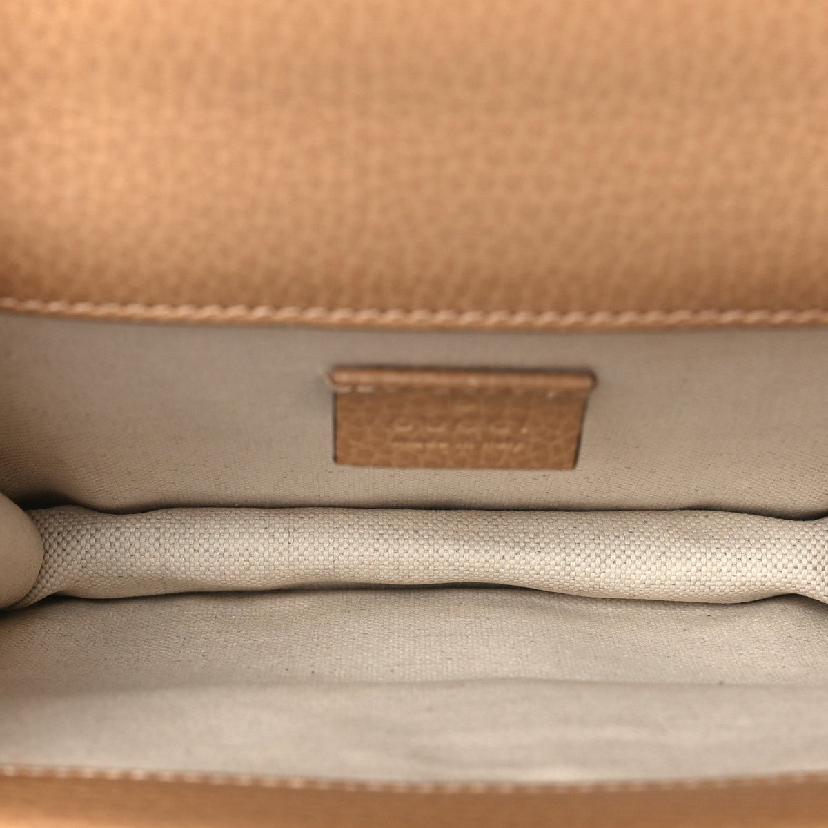 Mini Calfskin Shoulder Bag - Natural