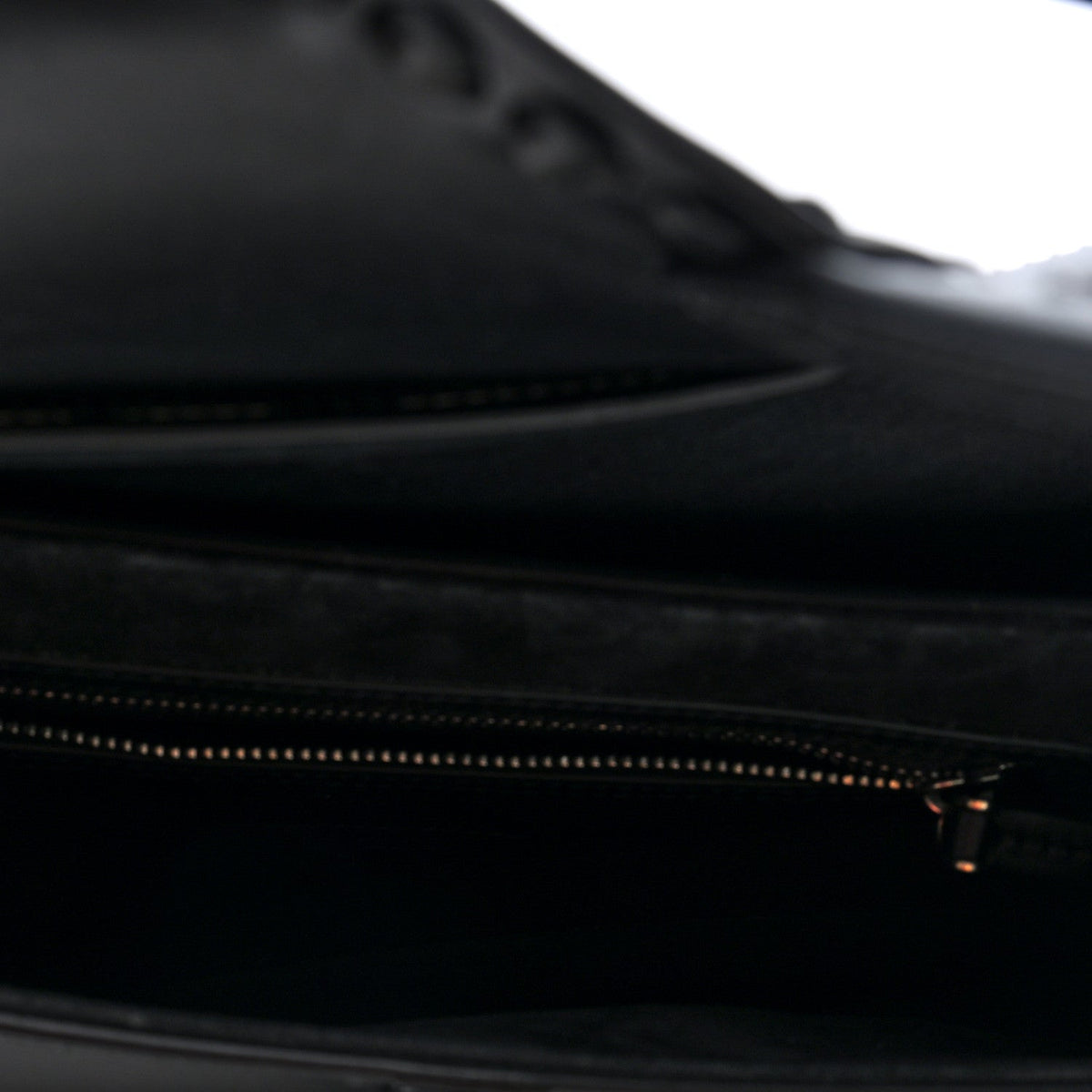 Calfskin Handbag - Black