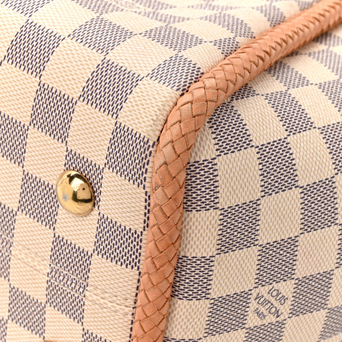 Damier Azur Propriano Rose Ballerine Handbag