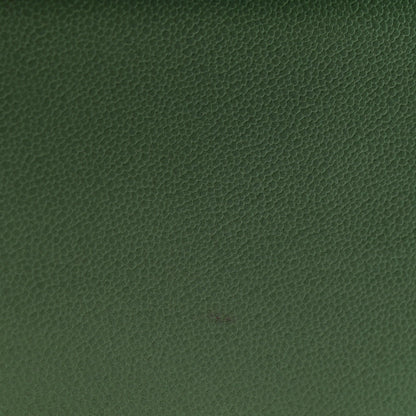 Small Quilted Caviar Flap Shoulder Bag - Green