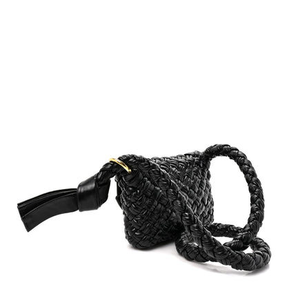 Calfskin Shoulder Bag - Black