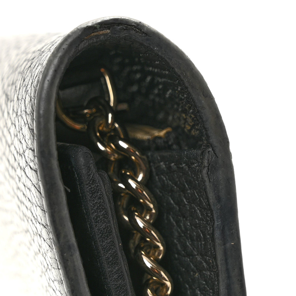 Calfskin Wallet Bag - Black