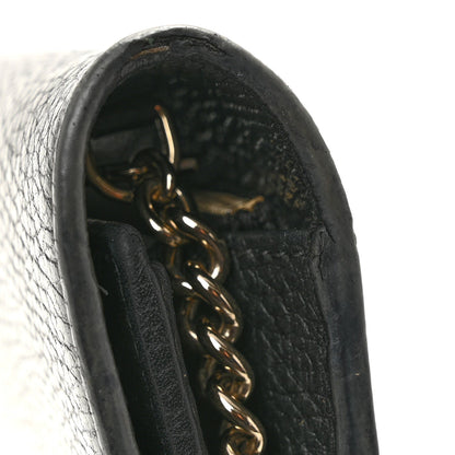 Calfskin Wallet Bag - Black