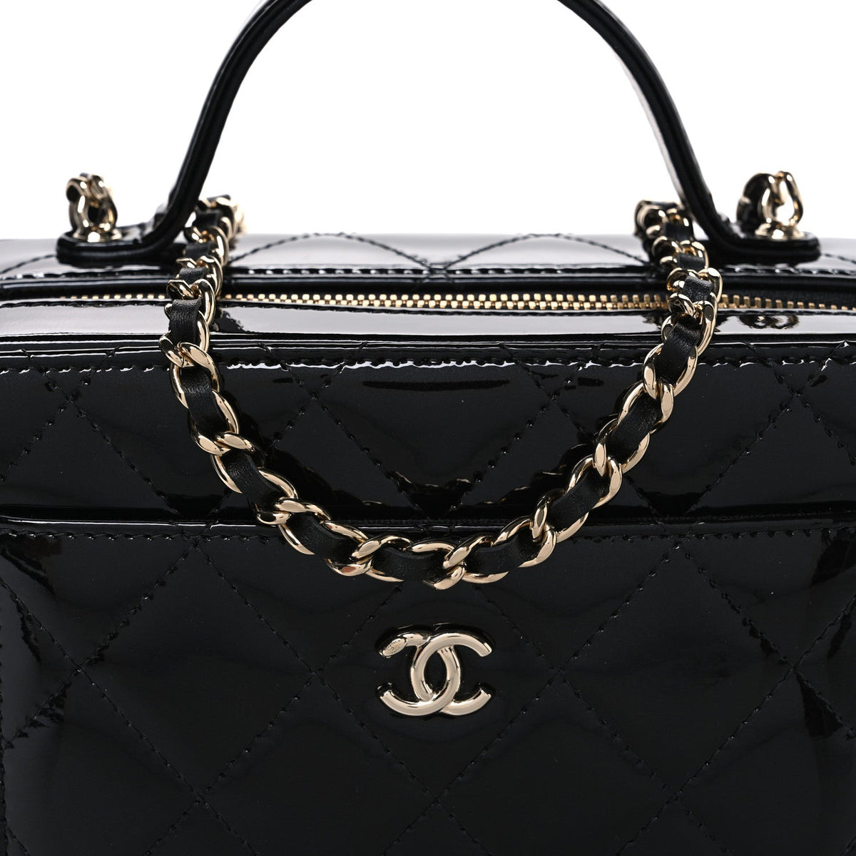 Quilted Handbag - Black