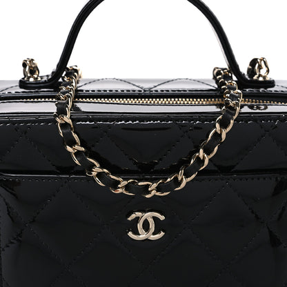 Quilted Handbag - Black
