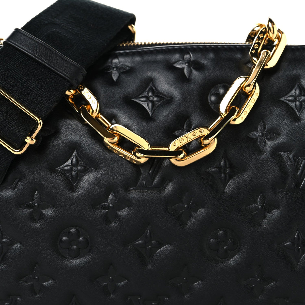 Lambskin Handbag - Black