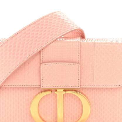 Snakeskin 30 Montaigne Box Bag Rose Clai Handbag