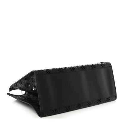Medium Calfskin Tote Bag - Black