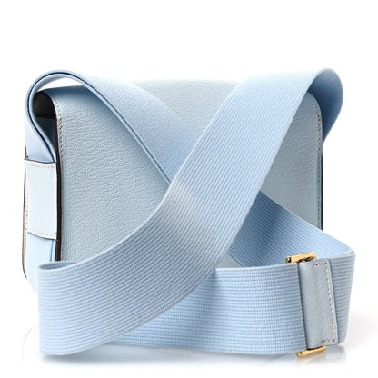 Chevre Mysore Verso Geta Bleu Brume Nata Handbag