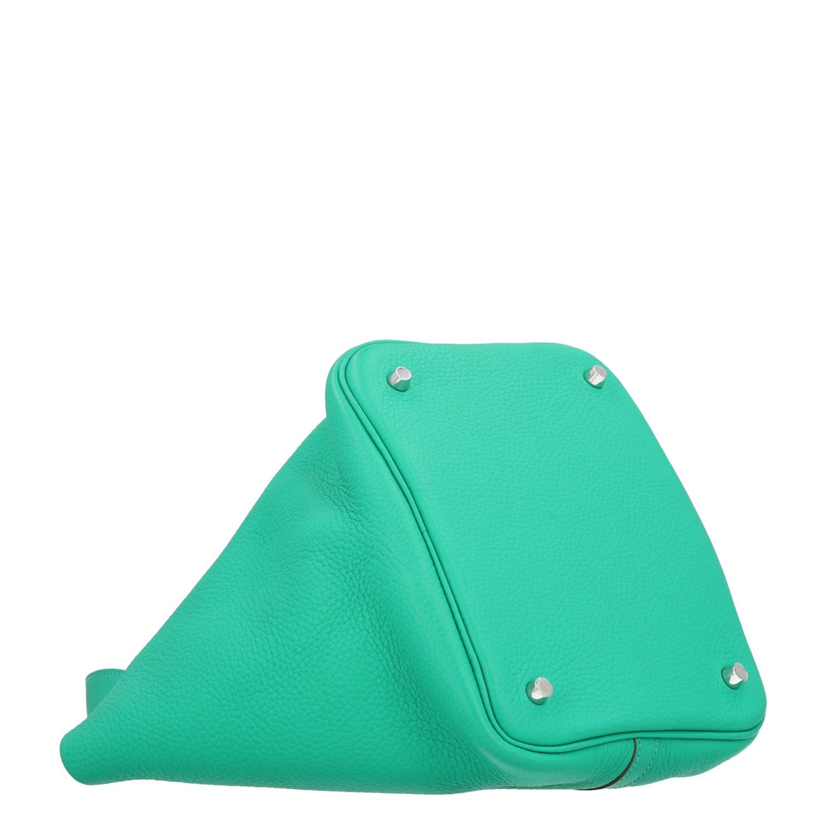 Taurillon Clemence Picotin Lock Mm Menth Handbag