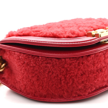 Small Quilted Calfskin Handbag - Red