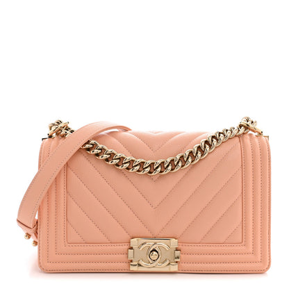Medium Quilted Caviar Flap Shoulder Bag