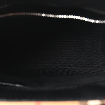 Small Goatskin Tote Bag - Black