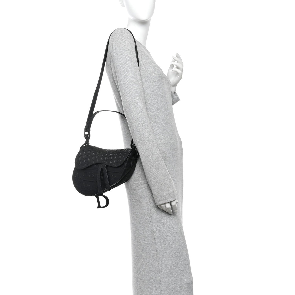 Calfskin Handbag - Black