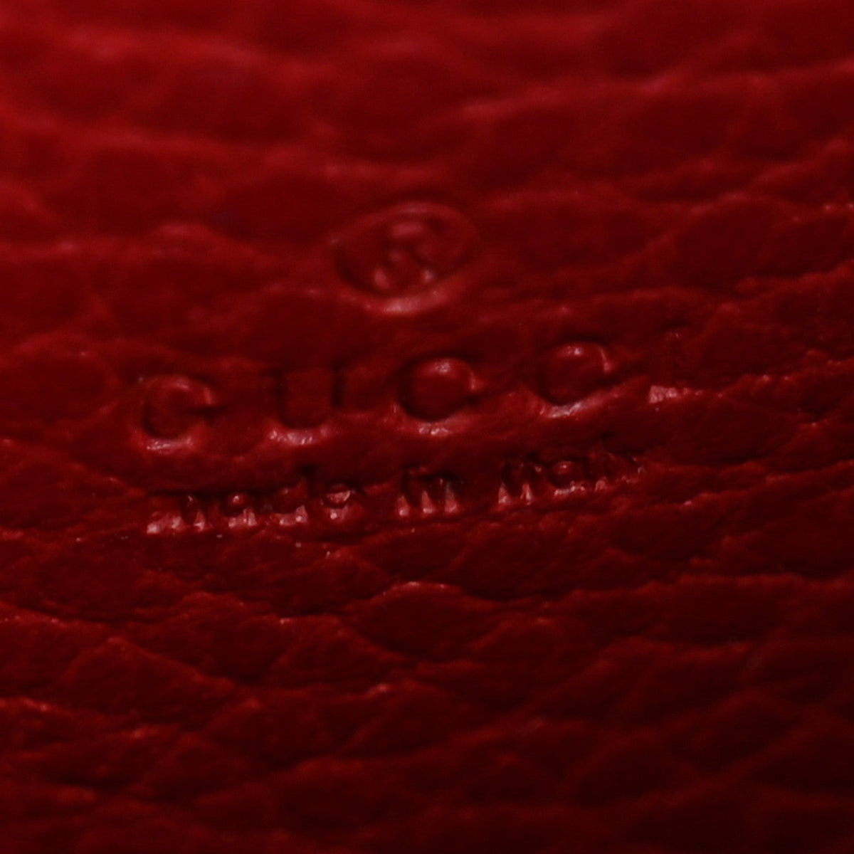Mini Calfskin Wallet Bag - Red