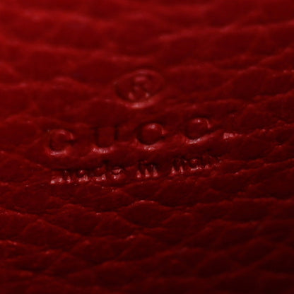 Mini Calfskin Wallet Bag - Red