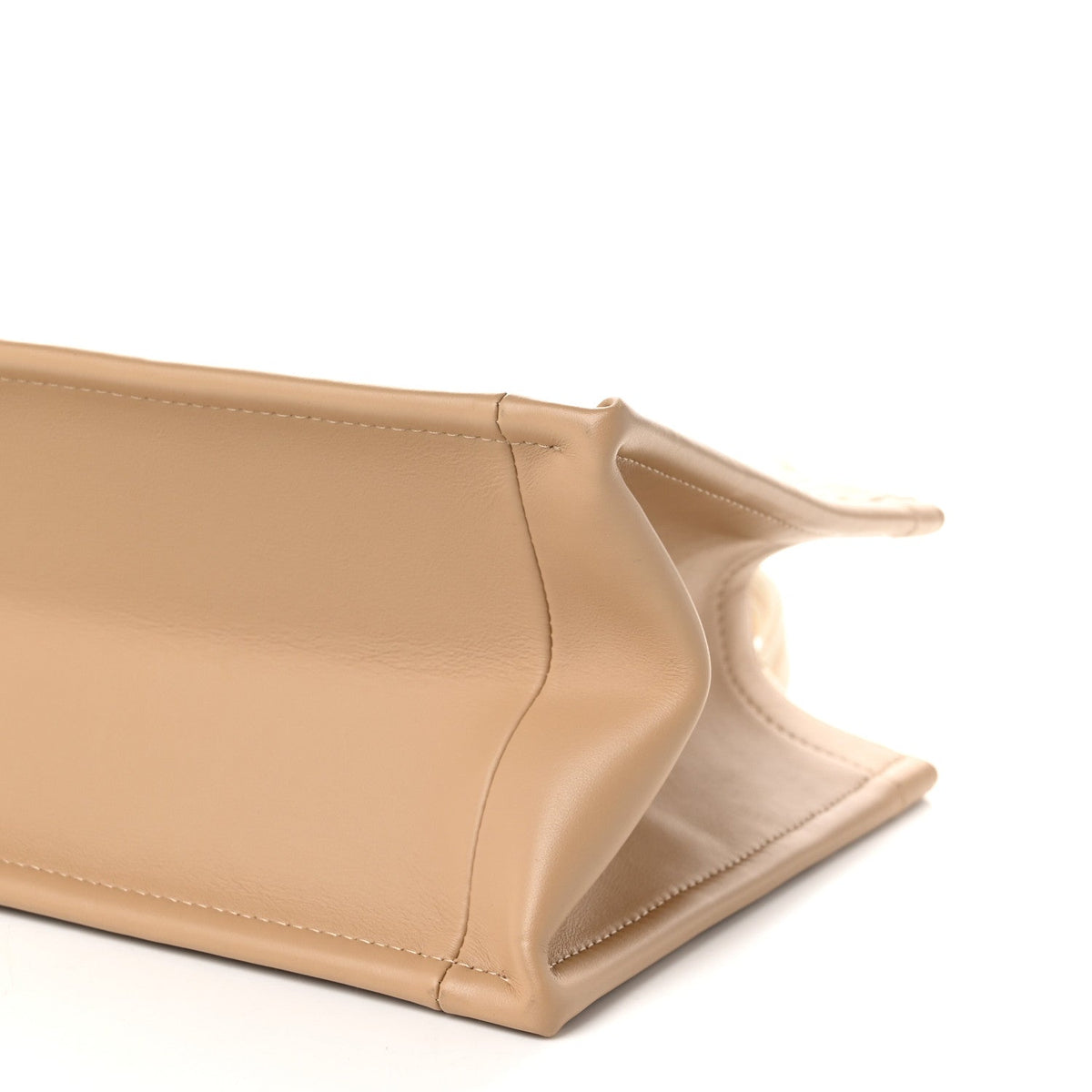 Small Calfskin Tote Bag - Gold