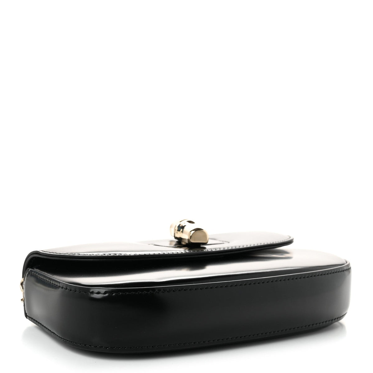 Small Calfskin Handbag - Black