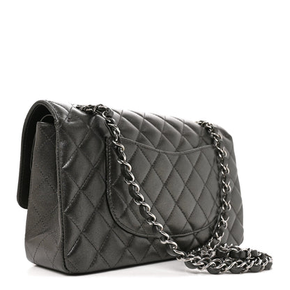 Medium Quilted Lambskin Flap Shoulder Bag