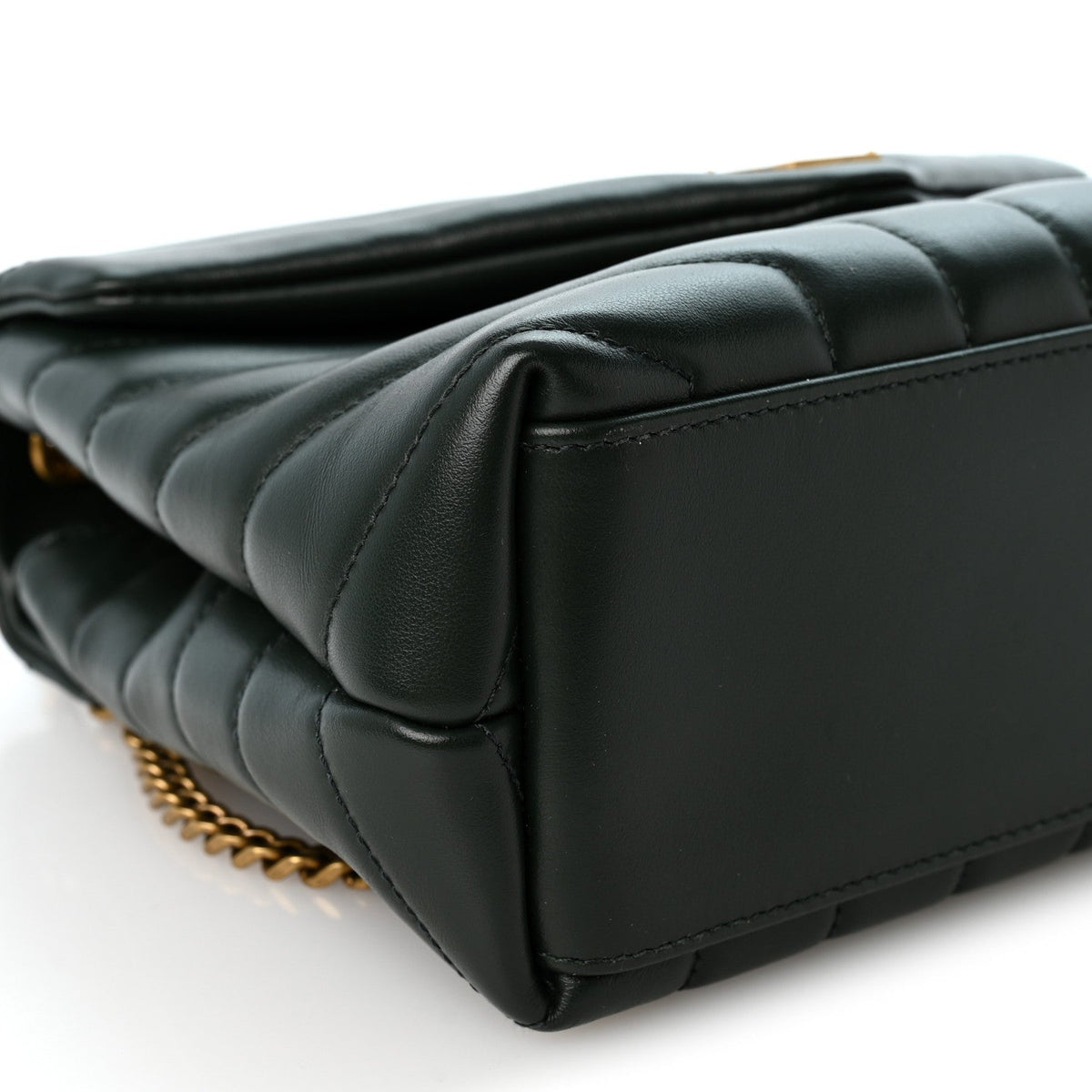 Small Quilted Calfskin Satchel Bag